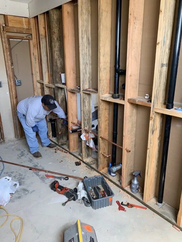 Commercial rough-in plumbing for Gas Line Repair in Tampa